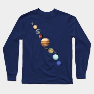 Solar System Planets Long Sleeve T-Shirt